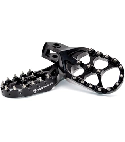 Amazon.com: FLO Motorsports FPEG-795-2 BLK Foot Pegs : Flo